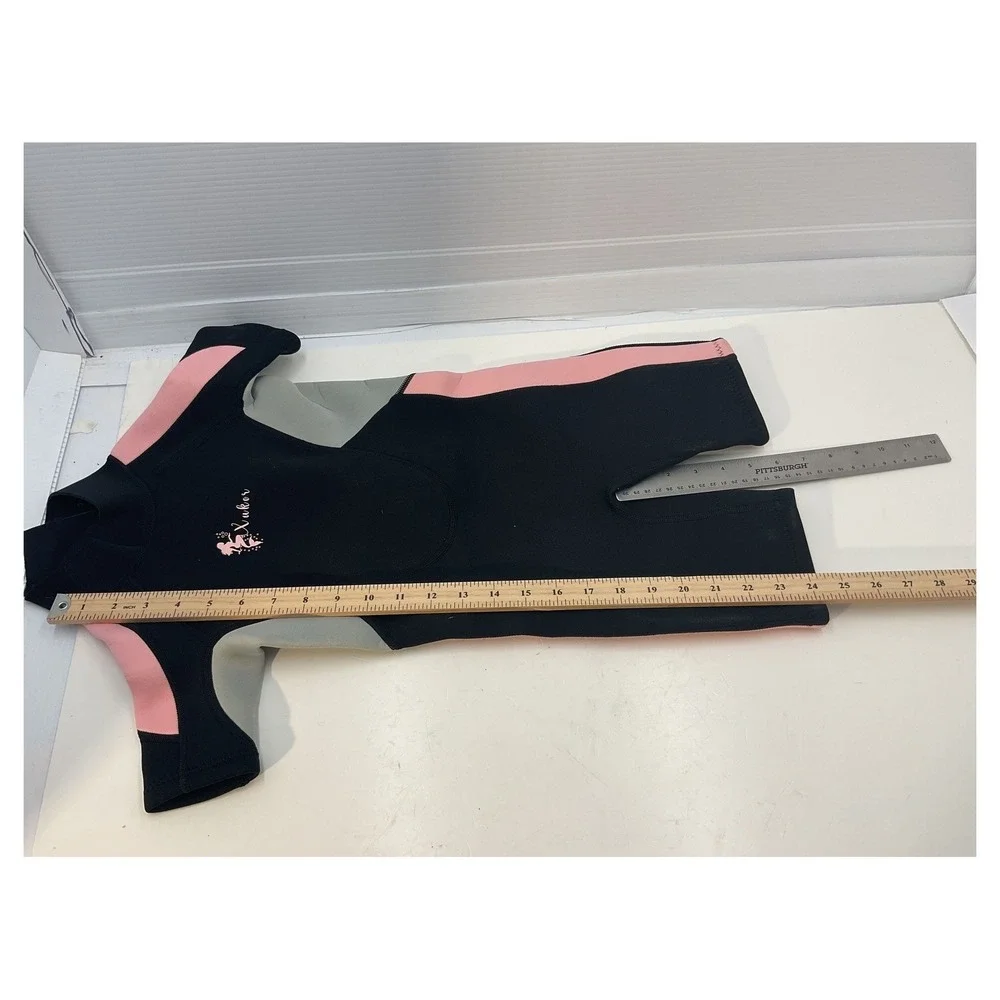 Xuker Youth Shorty Wetsuit Neoprene Pink Black Size‎ 6